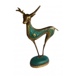 Statuette "Biche" bicolore