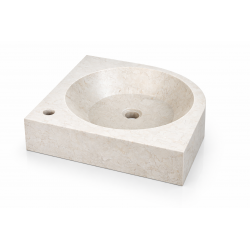 Vasque  d'angle en marbre...