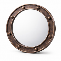 Miroir Rond avec Ecrous