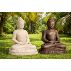 Bouddha Assis "Lotus" 50 cm