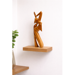 Statuette bois "Danseuse...
