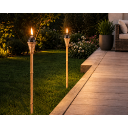 Lampe Torche en Bambou