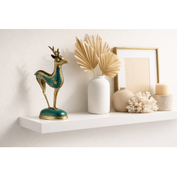 Statuette "Biche" bicolore