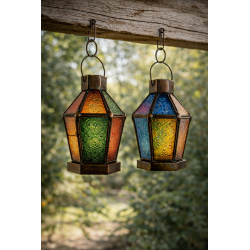 Petite Lampe à facettes en...