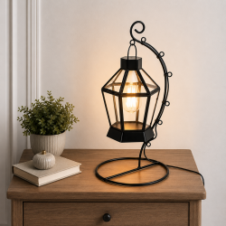 Lampe à poser lanterne à...
