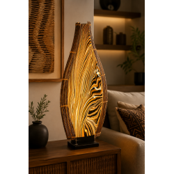 Lampe artisanale lumineuse...