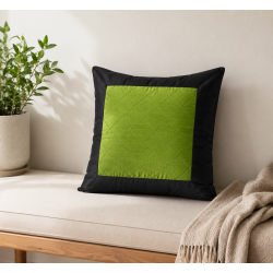 Housse de Coussin bicolore...