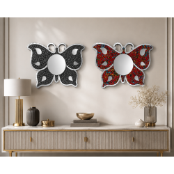 Miroir Mosaïque "Papillon"